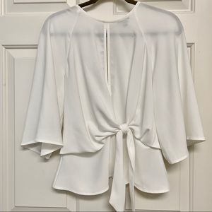 White Topshop Blouse